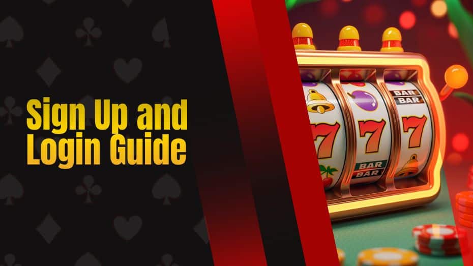 Step-by-Step - Sign Up and Login Process at Online Casino